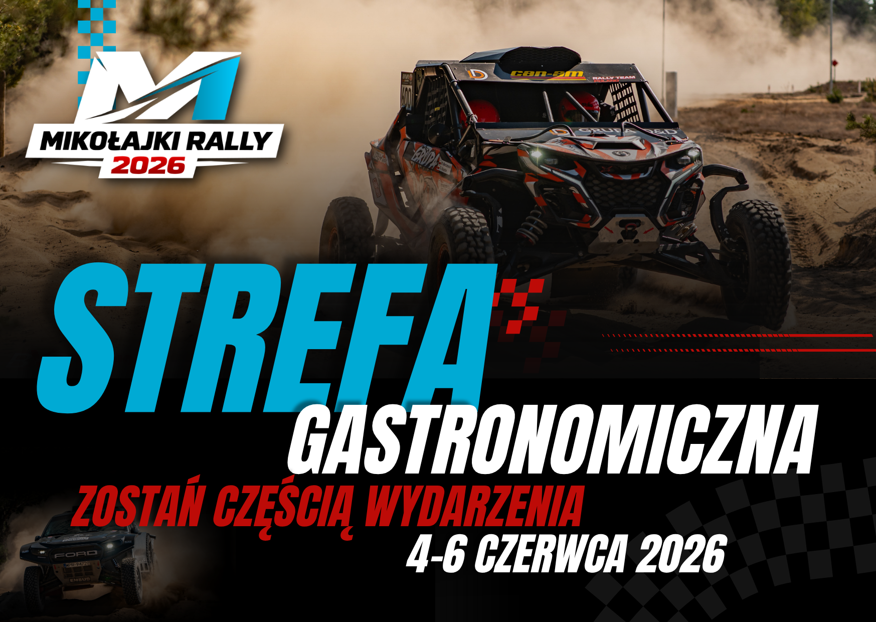 Nabór do strefy gastronomicznej - Mikołajki Rally 2026