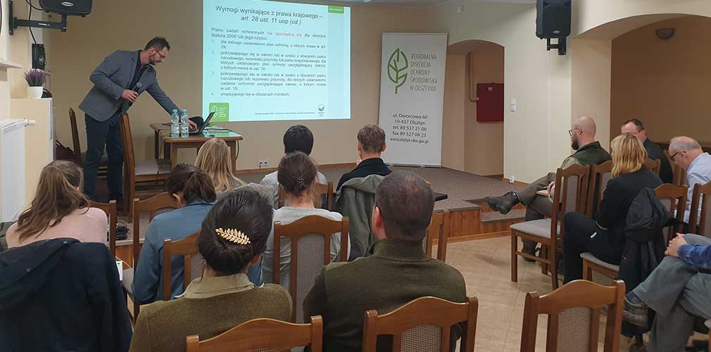 Dyskutowali o ochronie obszaru Jeziora Łuknajno