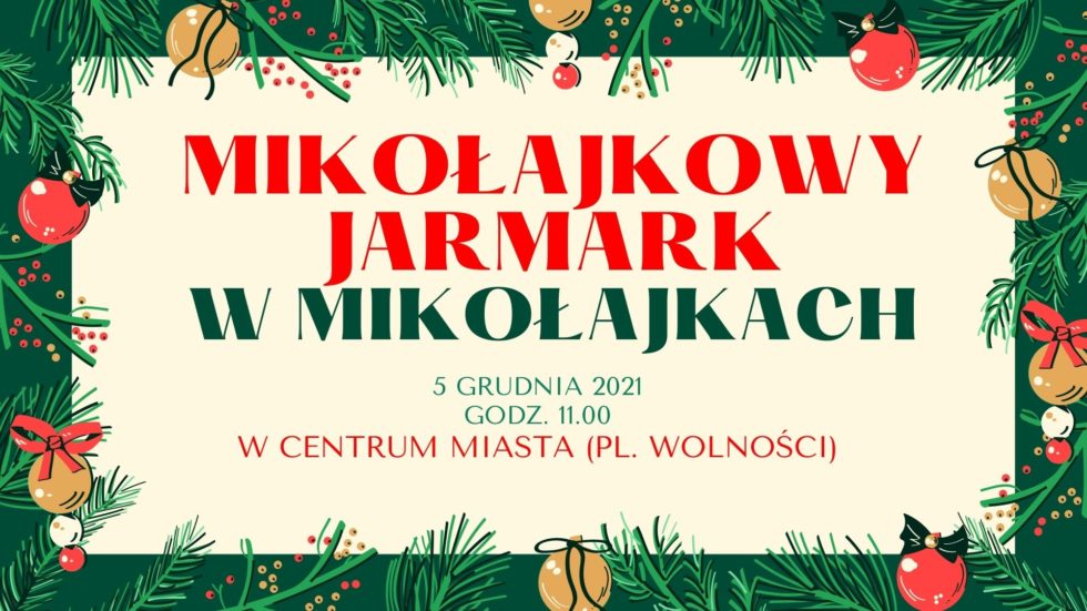 Mikołajski Jarmark Rękodzielniczy