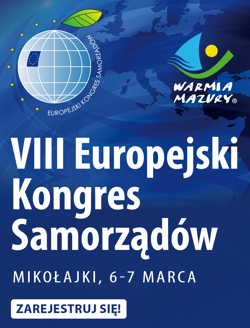 O finansach samorządu na VIII Europejskim Kongresie Samorządów w Mikołajkach