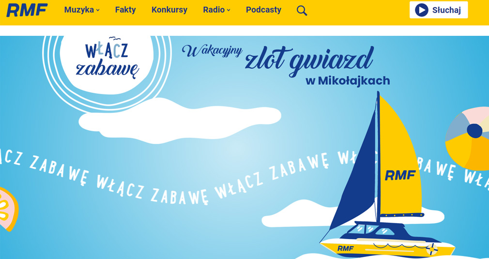 Wakacyjny zlot Gwiazd RMF FM w Mikołajkach
