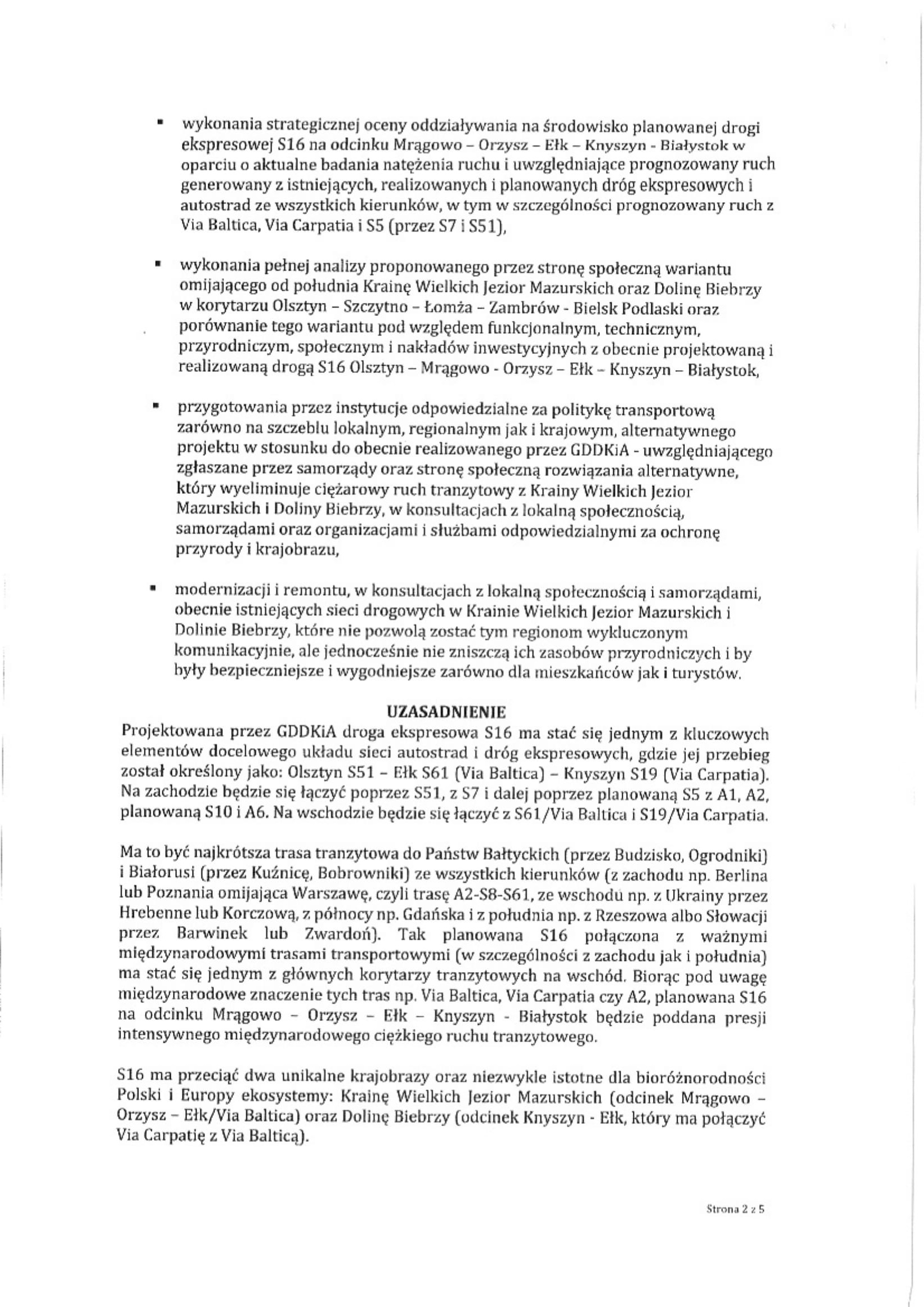 AKTUALNE informacje nt. modernizacji DK 16 Mrągowo - Mikołajki - Ełk